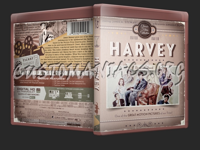 Harvey (1950) blu-ray cover