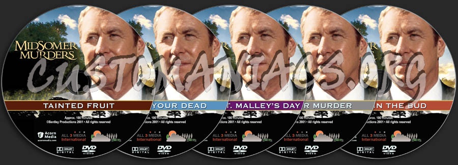 Midsomer Murders - Set 4 dvd label