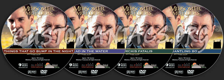 Midsomer Murders - Set 9 dvd label