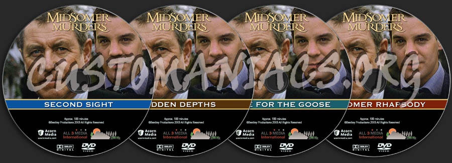 Midsomer Murders - Set 10 dvd label