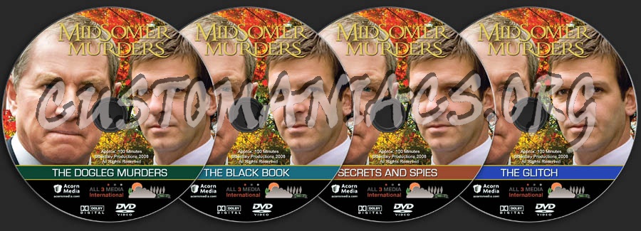 Midsomer Murders - Set 17 dvd label