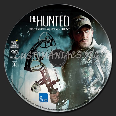 The Hunted dvd label