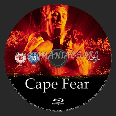 Cape Fear (1962) blu-ray label