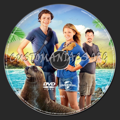 Return to Nim's Island dvd label