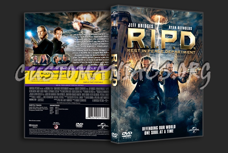 R.I.P.D. (RIPD Rest In Peace Department) dvd cover