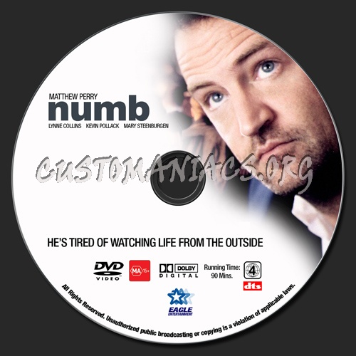 Numb dvd label