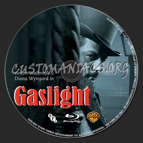 Gaslight (1940) blu-ray label