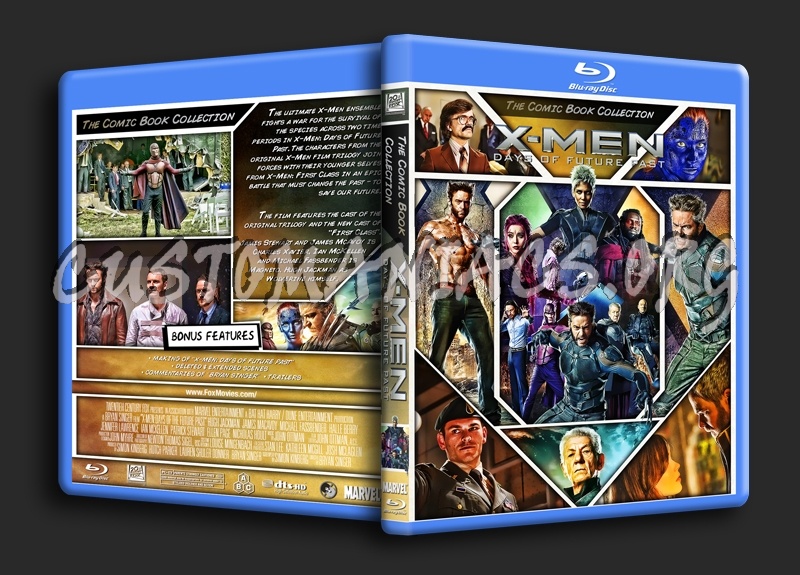 X-Men: Days of Future Past blu-ray cover