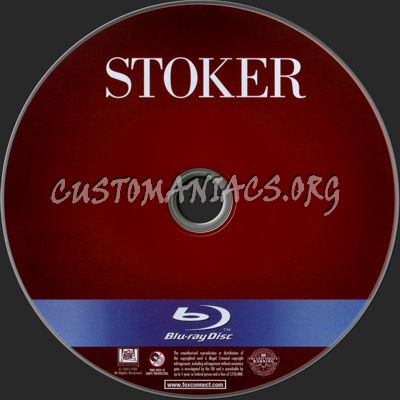 Stoker blu-ray label