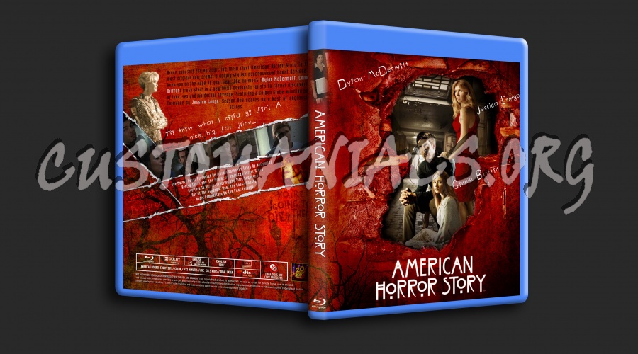 American Horror Story Season One blu-ray cover