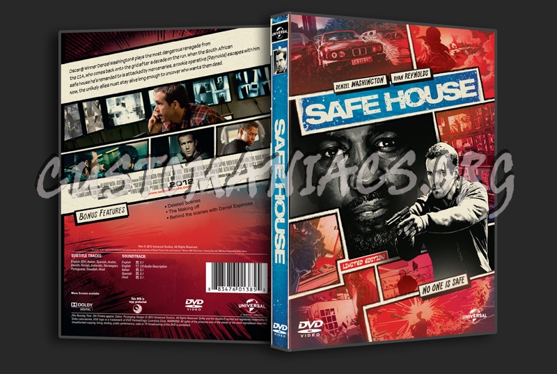 Safe House dvd cover