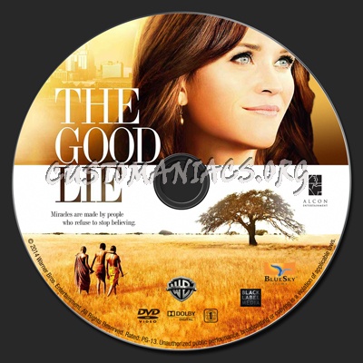 The Good Lie dvd label