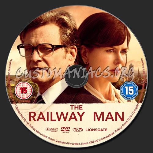 The Railway Man dvd label