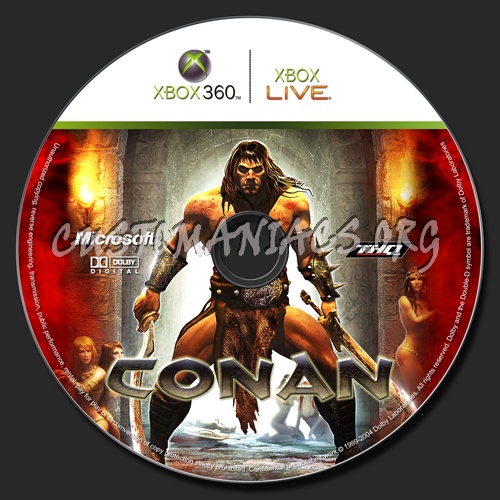 Conan dvd label