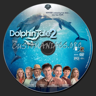 Dolphin Tale 2 dvd label