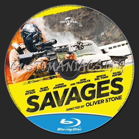 Savages blu-ray label