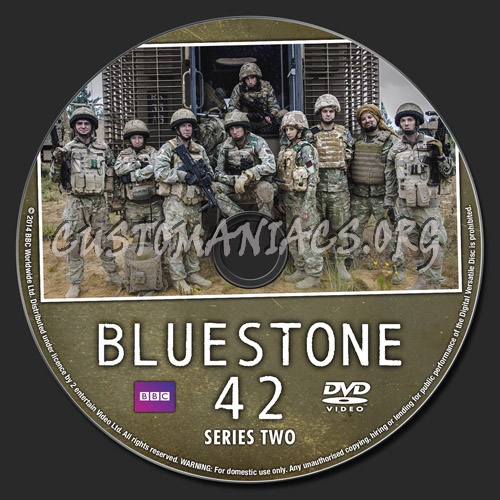 Bluestone 42 - Series 2 dvd label