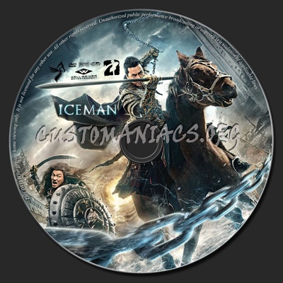 Iceman dvd label