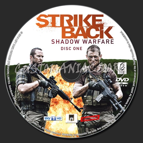 Strike Back Shadow Warfare dvd label