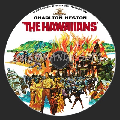 The Hawaiians blu-ray label