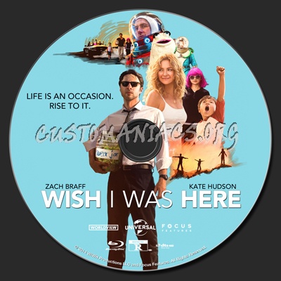 Wish I Was Here blu-ray label