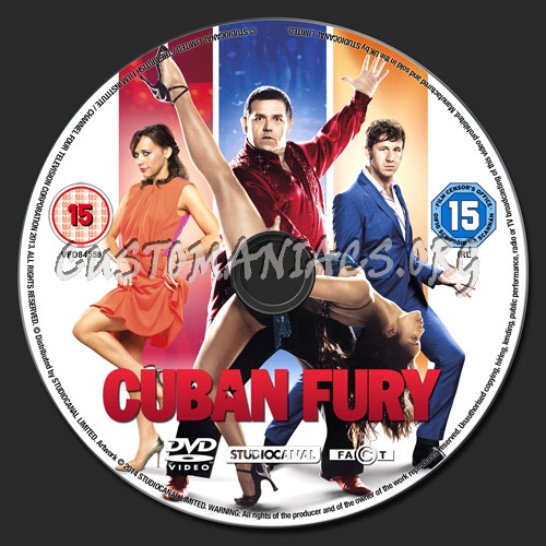 Cuban Fury dvd label