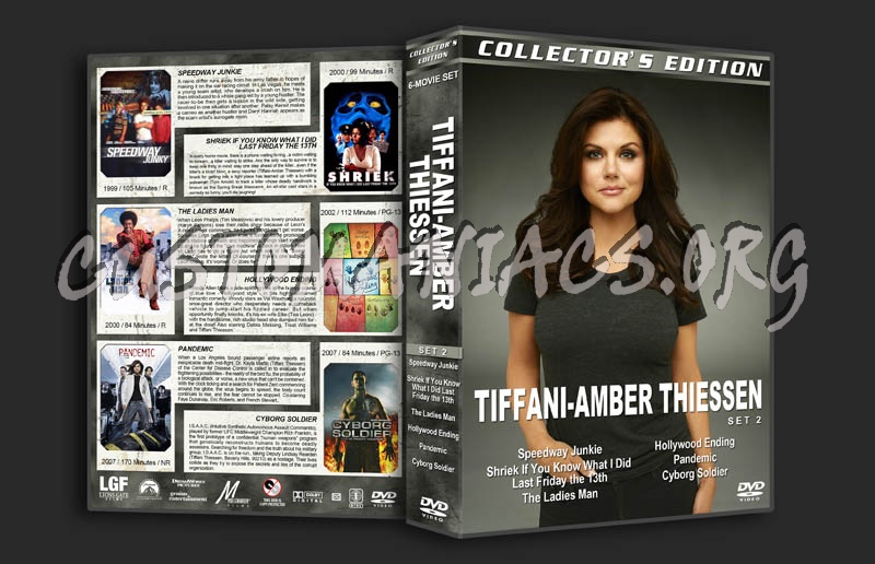 Tiffani-Amber Thiessen - Set 2 dvd cover