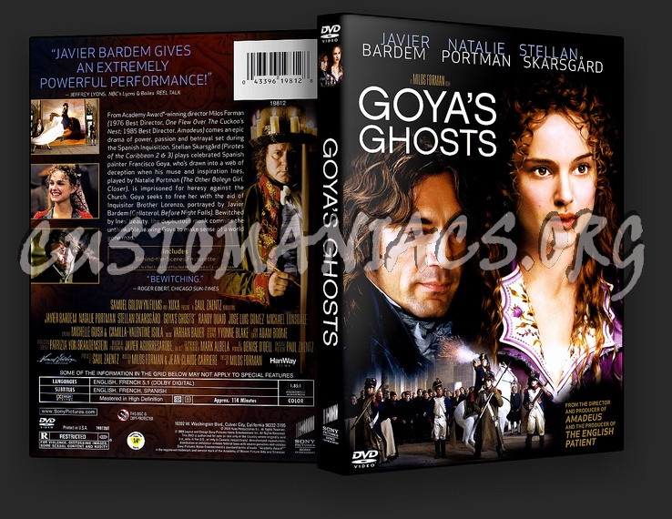 Goya's Ghosts dvd cover