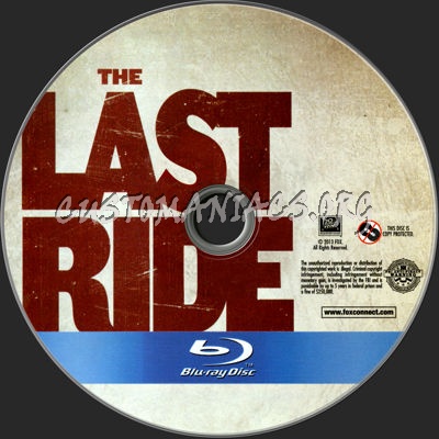 The Last Ride blu-ray label