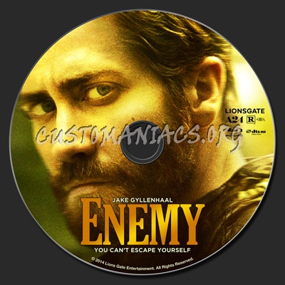 Enemy blu-ray label