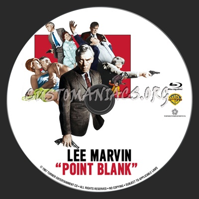 Point Blank blu-ray label