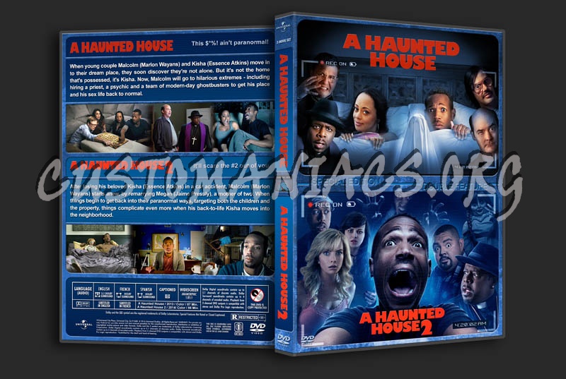 A Haunted House Double Feature dvd cover