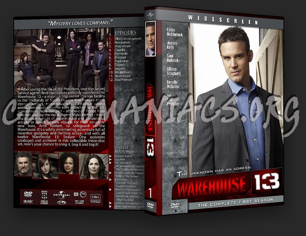 Warehouse 13 dvd cover