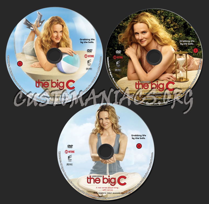 The Big C - Season 1 dvd label