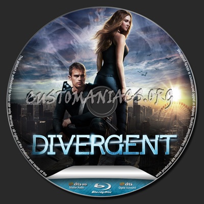 Divergent blu-ray label