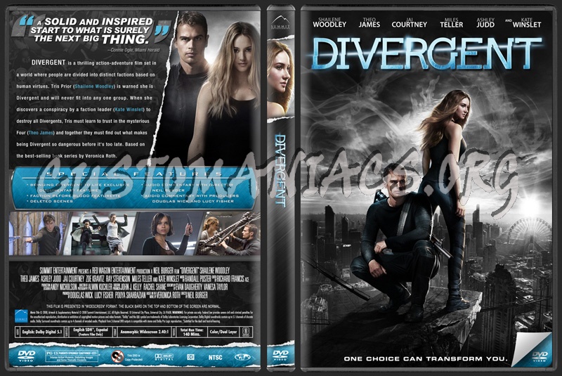 Divergent dvd cover