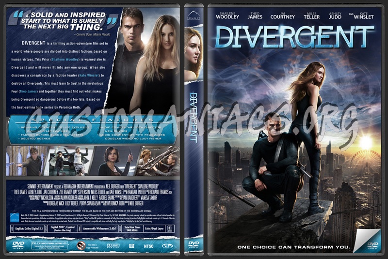 Divergent dvd cover