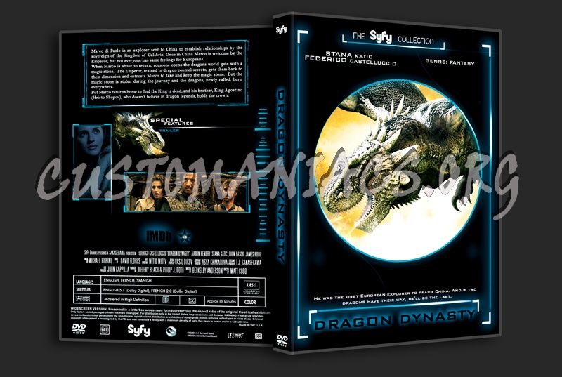 Dragon Dynasty - The SyFy Channel Movie Collection dvd cover