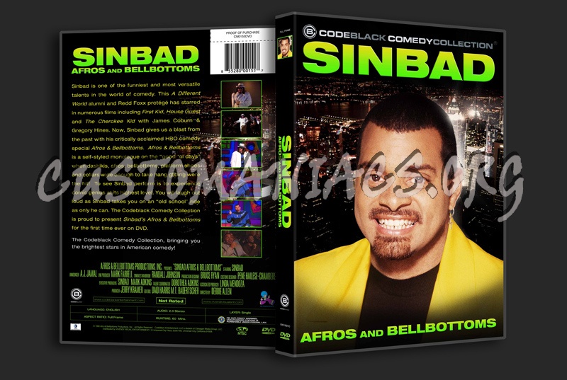 Sinbad Afros and Bellbottoms dvd cover