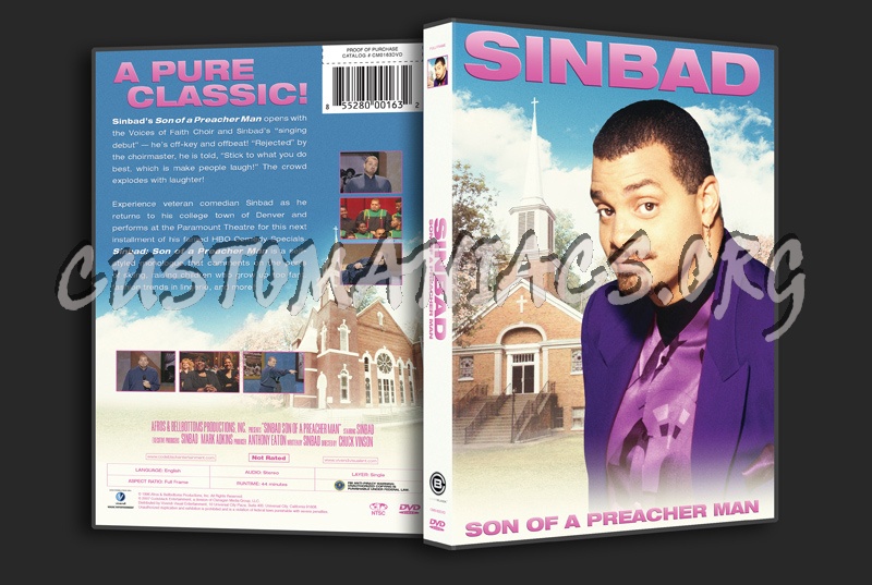 Sinbad Son of A Preacher Man dvd cover