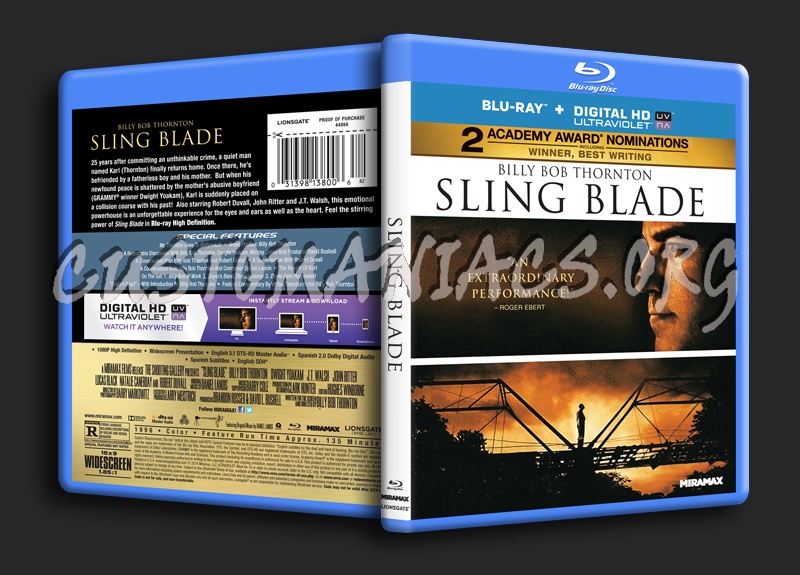 Sling Blade blu-ray cover