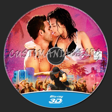 Step Up 4 Miami Heat 3D blu-ray label