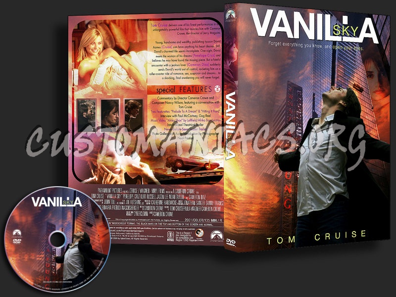 Vanilla Sky dvd cover