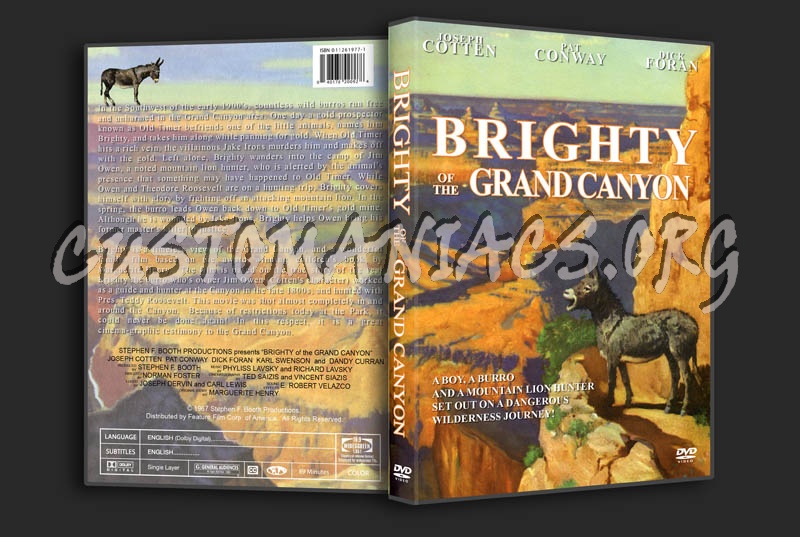 Brighty of the Grand Canyon dvd cover