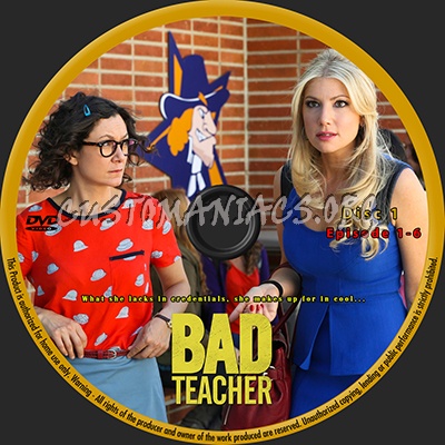 Bad Teacher dvd label