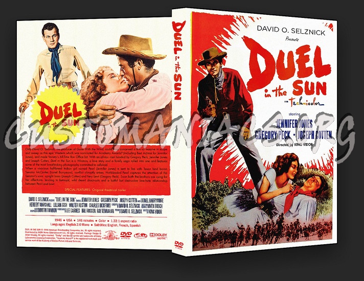 Duel in the Sun dvd cover