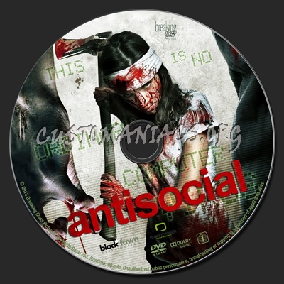 Antisocial dvd label