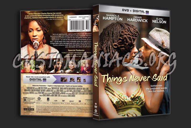 Things Never Said dvd cover