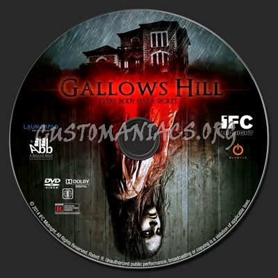 Gallows Hill dvd label