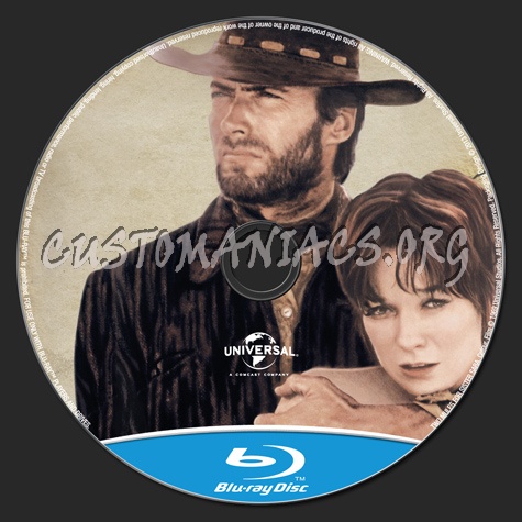 Two Mules For Sister Sara blu-ray label